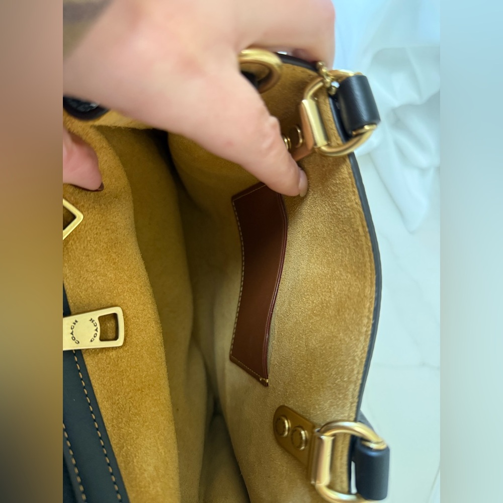 NWOT Coach Rogue 25, Denim Multi (Blue/Navy) - Picture 8 of 14